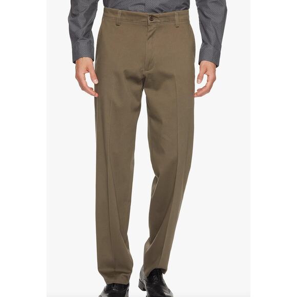 Dockers Men's Easy Khaki D3 Classic Fit Pants Dark Pebble 36 x 34 NWT - Picture 1 of 4